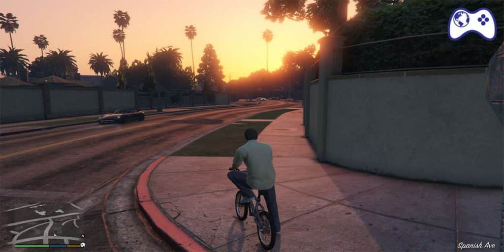 gta 5 bisiklet hızlı sürme