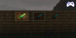 minecraft eşya çerçevesi yapımı