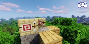 minecraft okçu masası yapımı