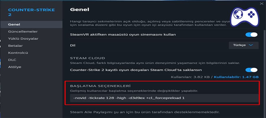 cs 2 konsol açma tuşu değiştirme