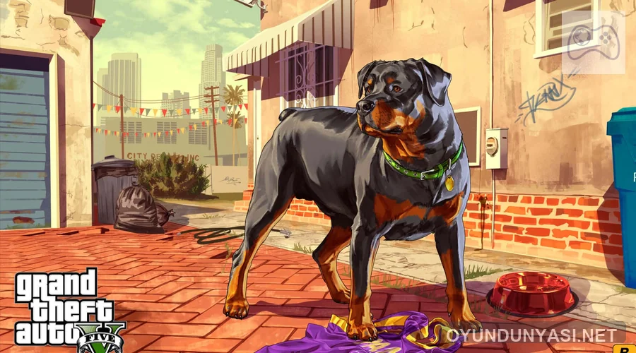 GTA 5 Chop Rottweiler köpek